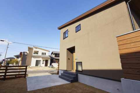 吹抜けのある家（注文住宅）